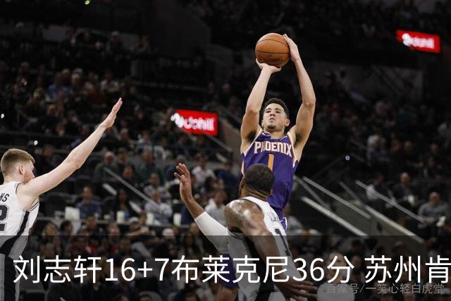 刘志轩16+7布莱克尼36分 苏州肯帝亚大胜福建